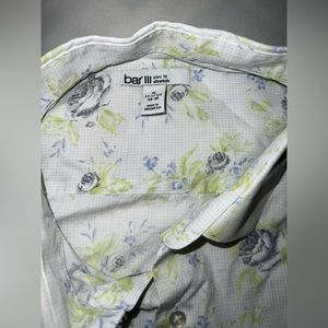 Bar three men’s slim fit dress shirt